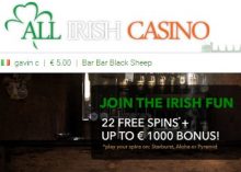 all irish casino no deposit